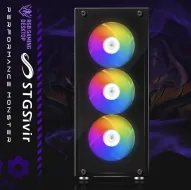 STGsivir Gaming PC,Gaming Desktop Computer, Core i7 toTB 3.9GHz, GeForce GTX 1660 Super 6GB GDDR6, 16GB, 512GB SSD, WiFi 600M, BT 5.0, RGB-ventilator x 6, W10H64